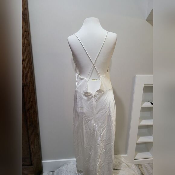 Significant Other Deidra Cowl Maxi Ivory Dress Size 10 NWT - Picture 4 of 5